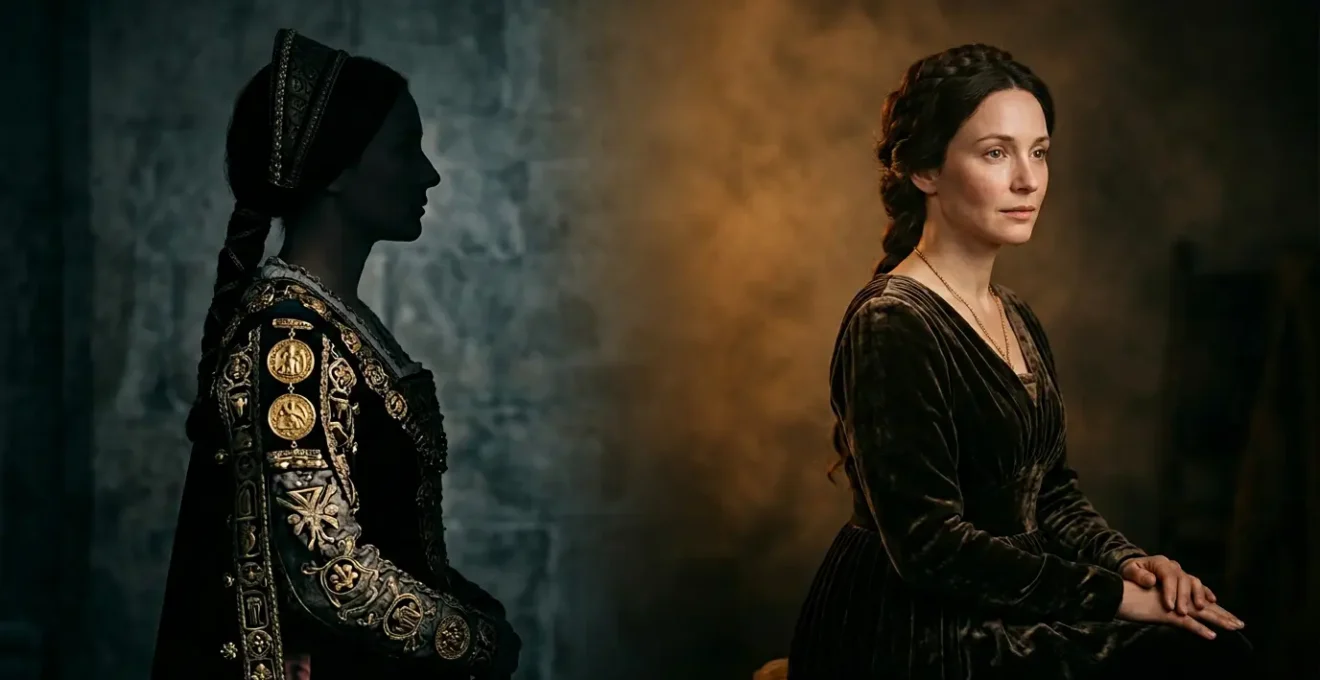 A contemplative Renaissance portrait capturing the shift from formal symbolism to profound psychological depth